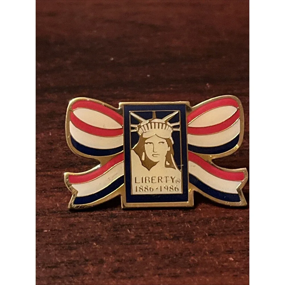 Statue Of Liberty Centennial Celebration‎ Anniversary Lapel Hat Pin